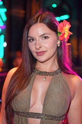 Sofia Salani at the 2026 PROMI BIG BROTHER REVEAL EVENT at the Capitol Theater in Düsseldorf on September 2, 2026