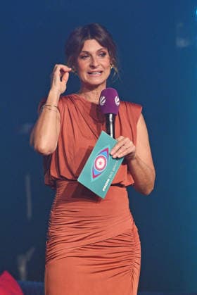 Marlene Lufen at the 2026 PROMI BIG BROTHER REVEAL EVENT at the Capitol Theater in Düsseldorf on September 2, 2026