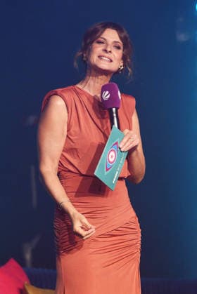 Marlene Lufen at the 2026 PROMI BIG BROTHER REVEAL EVENT at the Capitol Theater in Düsseldorf on September 2, 2026