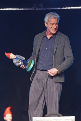 Gedeon Burkhard at the PROMI BIG BROTHER REVEAL EVENT 2026 at the Capitol Theater in Düsseldorf on September 2, 2026