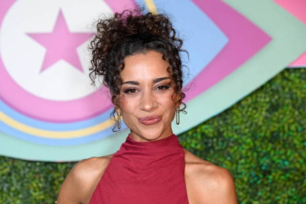 Nadja Benaissa at the 2026 PROMI BIG BROTHER REVEAL EVENT at the Capitol Theater in Düsseldorf on September 2, 2026