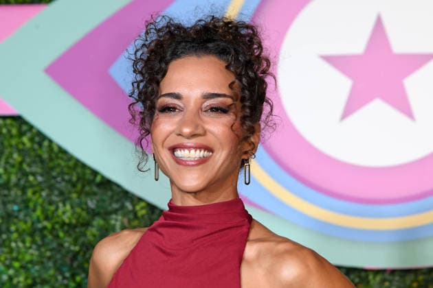 Nadja Benaissa at the 2026 PROMI BIG BROTHER REVEAL EVENT at the Capitol Theater in Düsseldorf on September 2, 2026