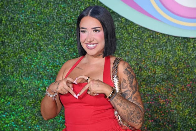 Francesca Morgese at the 2026 PROMI BIG BROTHER REVEAL EVENT at the Capitol Theater in Düsseldorf on September 2, 2026