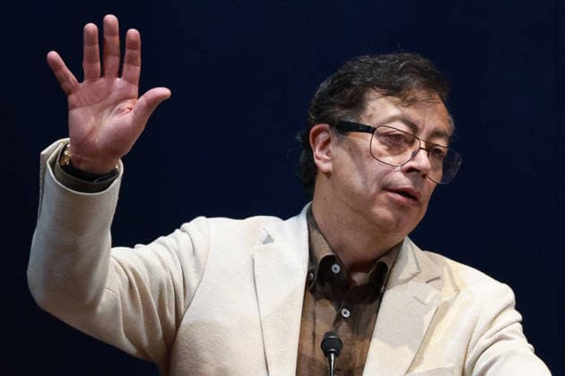 Former Colombian President Gustavo Petro to Deliver Keynote Lecture at Mexico s UNAM MEXICO CITY, MEXICO - SEPTEMBER 02: Former Colombian President Gustavo Petro speaks during a keynote lecture at the National Autonomous University of Mexico (UNAM), in Mexico City, Mexico on September 02, 2026. The presentation, titled Capital in the 21st Century: Political Economy of the Climate Crisis addressed the global economic and political challenges posed by climate change. It marked Petro s first visit to Mexico since leaving office, where he spoke at one of the country s most prominent public universities. Daniel Cardenas Anadolu Mexico city Mexico. Editorial use only. Please get in touch for any other usage.  Copyright: x2026xAnadoluxDanielxCardenasx