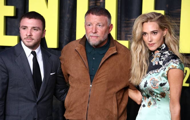 The Gentlemen Season Two World Premiere at Guildhall in London - 02 Sep 2026 Rocco Ritchie, Guy Ritchie and Jacqui Ainsley attend The Gentlemen Season Two World Premiere at Guildhall. London United Kingdom Copyright: xFredxDuvalx xSOPAxImagesx FD_The_Gentlemen_02