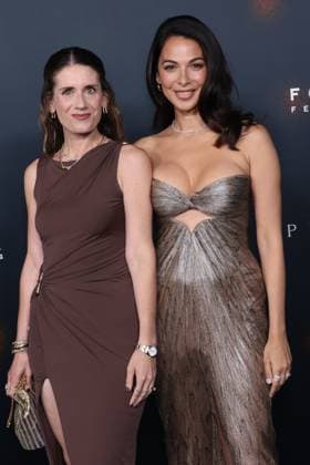 Premiere of The Uprising LOS ANGELES, CALIFORNIA - SEPTEMBER 02: Jessica Silvetti and Moran Atias at the Los Angeles premiere of Focus Features The Uprising at DGA Theater Complex on September 02, 2026 Credit: AdMedia EDITORIAL USE ONLY  Copyright: xx AdMediax admphotosthree014197