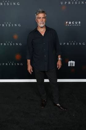 Premiere of The Uprising LOS ANGELES, CALIFORNIA - SEPTEMBER 02: Esai Morales at the Los Angeles premiere of Focus Features The Uprising at DGA Theater Complex on September 02, 2026 Credit: AdMedia EDITORIAL USE ONLY  Copyright: xx AdMediax admphotosthree014251