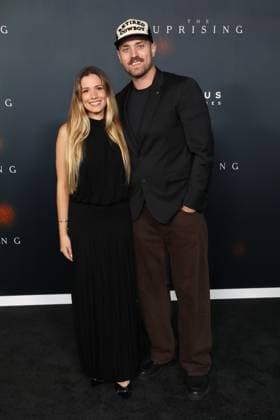 Premiere of The Uprising LOS ANGELES, CALIFORNIA - SEPTEMBER 02: Chloe Copeland and JB Copeland l at the Los Angeles premiere of Focus Features The Uprising at DGA Theater Complex on September 02, 2026 Credit: AdMedia EDITORIAL USE ONLY  Copyright: xx AdMediax admphotosthree014302