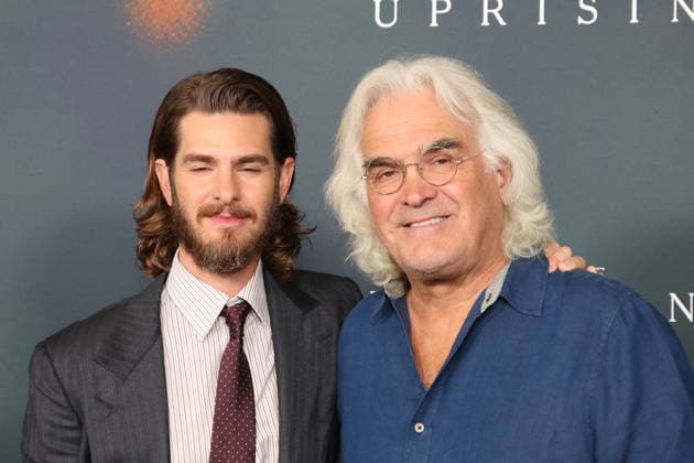 Premiere of The Uprising LOS ANGELES, CALIFORNIA - SEPTEMBER 02: Andrew Garfield and Paul Greengrass at the Los Angeles premiere of Focus Features The Uprising at DGA Theater Complex on September 02, 2026 Credit: AdMedia EDITORIAL USE ONLY  Copyright: xx AdMediax admphotosthree014315