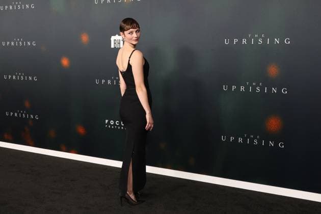 Premiere of The Uprising LOS ANGELES, CALIFORNIA - SEPTEMBER 02:Chae Jones at the Los Angeles premiere of Focus Features The Uprising at DGA Theater Complex on September 02, 2026 Credit: AdMedia. 02 Sep 2026 Pictured: Thomasin McKenzie.  Copyright: xThexMegaxAgencyxAdMediax xMEGAx
