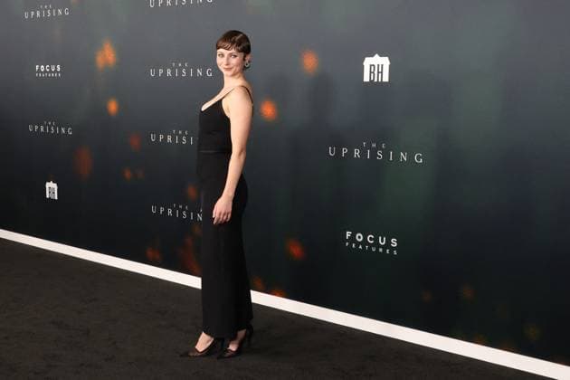 Premiere of The Uprising LOS ANGELES, CALIFORNIA - SEPTEMBER 02:Chae Jones at the Los Angeles premiere of Focus Features The Uprising at DGA Theater Complex on September 02, 2026 Credit: AdMedia. 02 Sep 2026 Pictured: Thomasin McKenzie.  Copyright: xThexMegaxAgencyxAdMediax xMEGAx