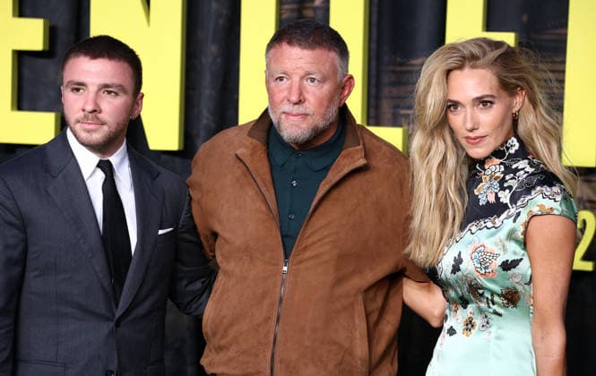 September 2, 2026, London, United Kingdom: Rocco Ritchie, Guy Ritchie and Jacqui Ainsley attend The Gentlemen Season Two World Premiere at Guildhall. London United Kingdom - ZUMAs197 20260902_aaa_s197_401 Copyright: xFredxDuvalx