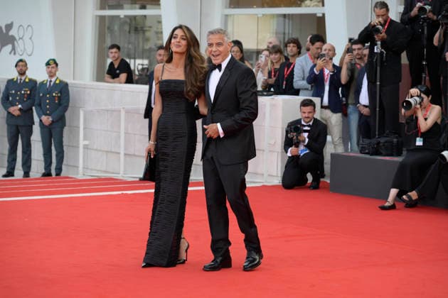 September 2, 2026, Venice Lido, Italy: George Clooney and Amal Alammudin attend the red carpet at the Opening ceremony of 83 Venice Film Festival. Venice Lido Italy - ZUMAs197 20260902_aaa_s197_376 Copyright: xMarioxCartellix