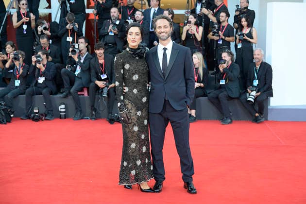 September 2, 2026, Venice Lido, Italy: Levante (l) and Pietro Palumbo (r) attend the red carpet at the Opening ceremony of 83 Venice Film Festival. Venice Lido Italy - ZUMAs197 20260902_aaa_s197_333 Copyright: xMarioxCartellix