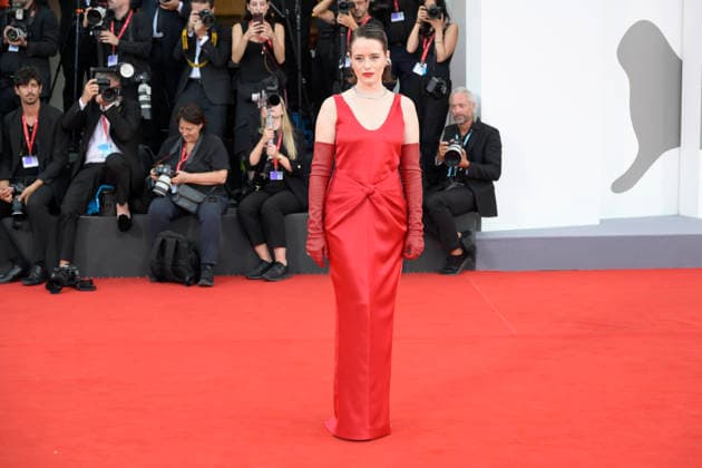 September 2, 2026, Venice Lido, Italy: Claire Foy attends the red carpet at the Opening ceremony of 83 Venice Film Festival. Venice Lido Italy - ZUMAs197 20260902_aaa_s197_335 Copyright: xMarioxCartellix