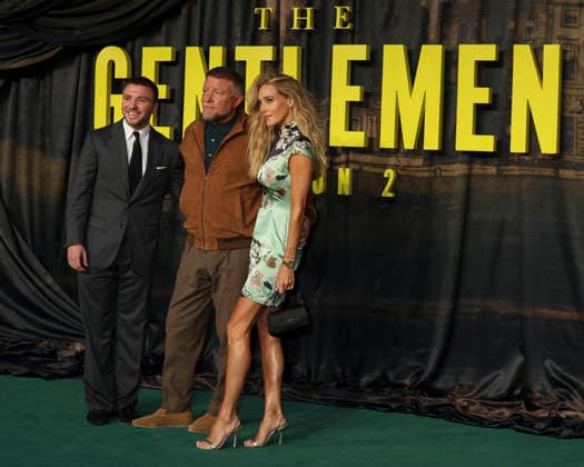 The Gentlemen Season Two World Premiere at the Guildhall in City Of London, London on 02 09 2026 Rocco Ritchie, Guy Ritchie and Jacqui Ainsley attending The Gentlemen Season Two World Premiere at the Guildhall in City Of London, London, United Kingdom, Credit:Cat Morley Avalon United Kingdom, London, City Of London  Copyright: xCatxMorleyx xAvalonx 1130247153