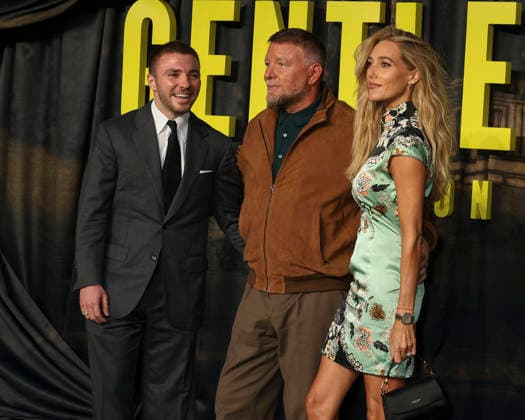 The Gentlemen Season Two World Premiere at the Guildhall in City Of London, London on 02 09 2026 Rocco Ritchie, Guy Ritchie and Jacqui Ainsley attending The Gentlemen Season Two World Premiere at the Guildhall in City Of London, London, United Kingdom, Credit:Cat Morley Avalon United Kingdom, London, City Of London  Copyright: xCatxMorleyx xAvalonx 1130247158