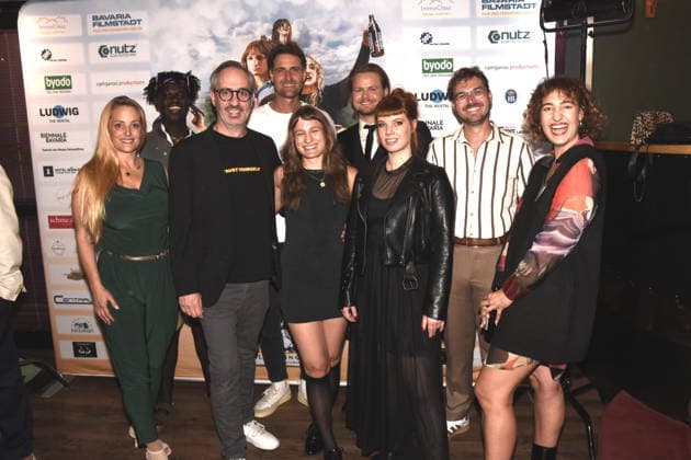 Actress Annika Ziegltrum Actress Noah Hansen Actor Patrick Finger Actor Maximilian Held Actor Leo Liebhart Actor Timo Gastager Actress Eva Maria Hamm Actress Thomas Heim Actress Corinna Blädel Actress Producer Munich 02 09 2026 Rio Palast Film Premiere Bonnie EINE MUENCHEN ACTION COMEDY Photo: Munich