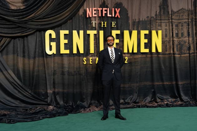IPA88053364 - Alexis Rodney arrives at the premiere of The Gentlemen Season 2 in London  Copyright: xx xCristinaxMasseix 88053364