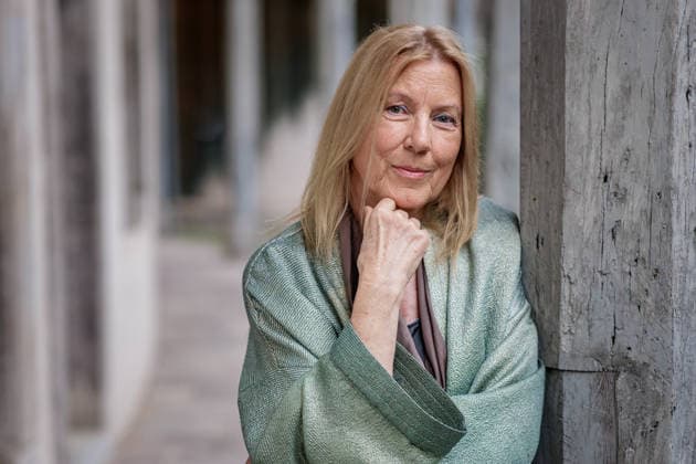 September 2, 2026, Düsseldorf: Renate Aller, a New York-based director and photographer, at the opening reception for the Eva Rubinstein retrospective Proof of Life at the Museum of Garden Art, Benrath Palace, Düsseldorf; Benrath Palace, Museum of Garden Art, North Rhine-Westphalia, Germany