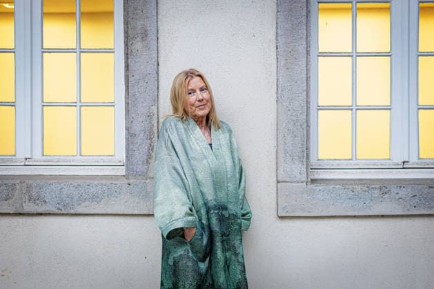 September 2, 2026, Düsseldorf: Renate Aller, a New York-based director and photographer, at the opening reception for the Eva Rubinstein retrospective Proof of Life at the Museum of Garden Art, Benrath Palace, Düsseldorf; Benrath Palace, Museum of Garden Art, North Rhine-Westphalia, Germany