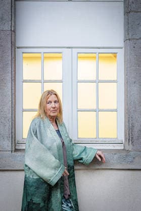 September 2, 2026, Düsseldorf: Renate Aller, a New York-based director and photographer, at the opening reception for the Eva Rubinstein retrospective Proof of Life at the Museum of Garden Art, Benrath Palace, Düsseldorf; Benrath Palace, Museum of Garden Art, North Rhine-Westphalia, Germany
