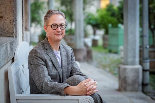 September 2, 2026, Düsseldorf: Prof. Dr. Stefan Schweizer, Scientific Director of Schloss Benrath, on the sidelines of the opening reception for Eva Rubinstein’s exhibition *Proof of Life* at the Museum of Garden Art, Schloss Benrath, Düsseldorf. Schloss Benrath, Museum of Garden Art, North Rhine-Westphalia, Germany