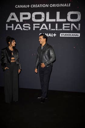 Apollo Has Fallen Premiere - Paris Ritu Arya and Tewfik Jallab during the photocell of the « Apollo Has Fallen» Paris Premiere at Le Grand Rex on September 2, 2026 in Paris, France. Photo by Eliot Blondet ABACAPRESS.COM Paris France France  Copyright: xBlondetxEliot ABACAx