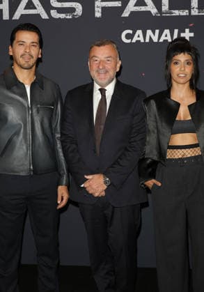 Tewfik Jallab, Gérald Brice Viret and Ritu Arya Preview of the series *Apollo Has Fallen* at the Grand Rex cinema in Paris on September 2, 2026 Coadic Guirec Bestimage Premiere of the series *Apollo Has Fallen* at the Grand Rex cinema in Paris on September 2, 2026 Paris, France  Copyright: xCOADICxGUIRECx xBESTIMAGExCOADICxGUIRECx xBESTIMAGEx