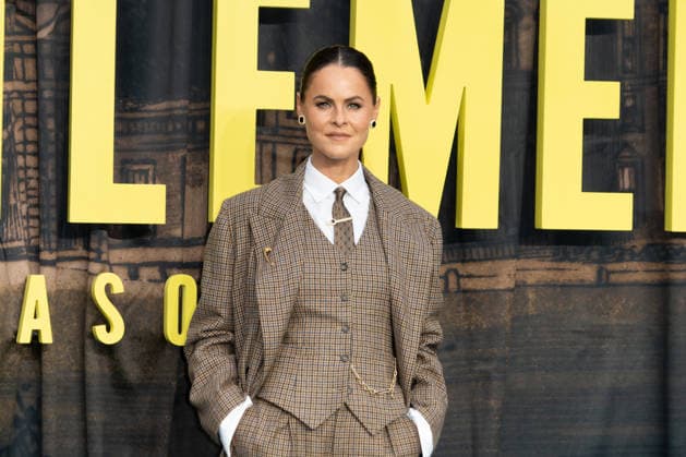 IPA88052991 - Jade Holland Cooper arrives at the premiere of The Gentlemen Season 2 in London  Copyright: xx xCristinaxMasseix 88052991