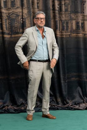 IPA88053076 - Sergio Castellitto arrives at the premiere of The Gentlemen Season 2 in London  Copyright: xx xCristinaxMasseix 88053076