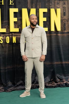 IPA88053133 - Chris Eubanks Jr. arrives at the premiere of The Gentlemen Season 2 in London  Copyright: xx xCristinaxMasseix 88053133