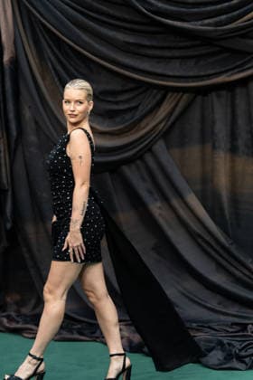 IPA88052989 - Lottie Moss arrives at the premiere of The Gentlemen Season 2  Copyright: xx xCristinaxMasseix 88052989