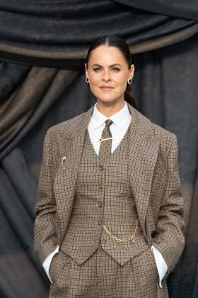 IPA88052993 - Jade Holland Cooper arrives at the premiere of The Gentlemen Season 2 in London  Copyright: xx xCristinaxMasseix 88052993