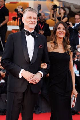 News - Ink Screening And 2026 Opening Red Carpet - The 83rd Venice International Film Festival VENICE, ITALY - SEPTEMBER 02: Italian Minister of Culture Alessandro Giuli and Valeria Falcioni attend the Ink Screening and opening ceremony during the 83rd Venice International Film Festival, at Sala Grande on September 02, 2026 in Venice, Italy. Photo: Cinzia Camela. Lido di Venezia Palazzo del Cinema Italy Copyright: xCinziaxCamelax xLiveMediax LPN_2635435