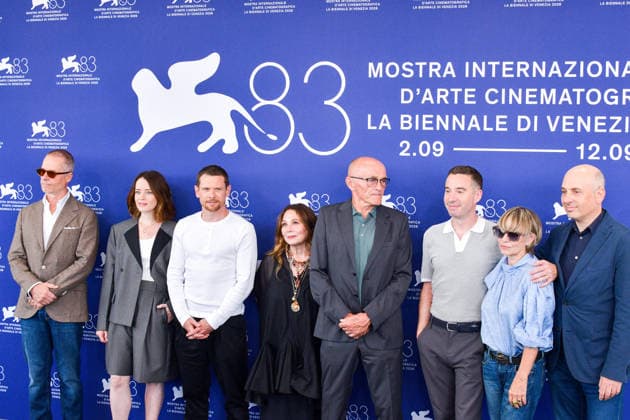 83rd Venice Mostra Photocall on September 2 83rd Venice Mostra Venice International Film Festival INK Photocall Guy Pearce, Claire Foy, Jack O Connell, and director Danny Boyle attend the INK photocall during the 83rd Venice International Film Festival. Photos by Thomas Bohlen. Starface 459336 2026 09 02 Venice, Italy  Copyright: xThomasxBohlenx STAR_459336_072