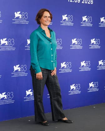 Alina Marazzi attending the La Ragazza Con La Leica ( The Girl With The Leica ) photocall during the 83rd Venice International Film Festival on September 2, 2026, in Venice, Italy. Lucia Sabatelli, Venice, Italy  Copyright: xLuciaxSabatellix xBestimagexLuciaxSabatellix xBestimagex