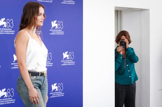 Emilia Schule and Alina Marazzi attending the La Ragazza Con La Leica ( The Girl With The Leica ) photocall during the 83rd Venice International Film Festival on September 2, 2026, in Venice, Italy. Lucia Sabatelli, Venice, Italy  Copyright: xLuciaxSabatellix xBestimagexLuciaxSabatellix xBestimagex