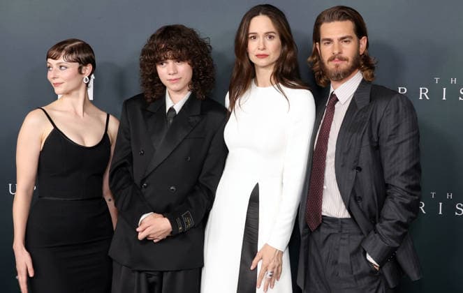 Los Angeles premiere of Focus Features The Uprising at the DGA Theater Complex Featuring: Thomasin McKenzie, Woody Norman, Katherine Waterston, Andrew Garfield Where: Los Angeles, California, United States When: 02 Sep 2026 Credit: Faye s Vision Cover Images EDITORIAL USE ONLY. NOT FOR USE BY NEWSPAPERS BASED IN THE UK. Copyright: xx coverimg55969554