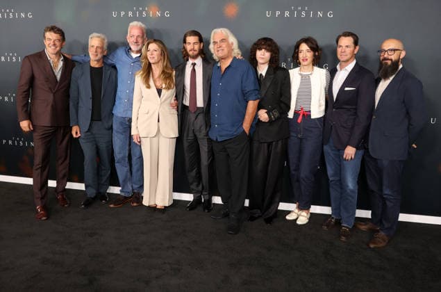Los Angeles premiere of Focus Features The Uprising at the DGA Theater Complex Featuring: Jason Cassidy, Gregory Goodman, Andrew Garfield, Kiska Higgs, Woody Norman, Jason Blum, Peter Kujawski, Joanna Kaye, Paul Greengrass, William Goldenberg Where: Los Angeles, California, United States When: 02 Sep 2026 Credit: Faye s Vision Cover Images EDITORIAL USE ONLY. NOT FOR USE BY NEWSPAPERS BASED IN THE UK. Copyright: xx coverimg55969511