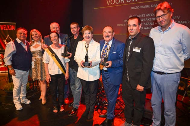 Golden Lifetime Awards Aarschot, 02 09 2026 : Golden Lifetime Awards . Pix : Mike Grondy , Andrea Schon , Sam Gooris , Connie Neefs , Hugo Sigal . Credit : Peter De Smedt CC . Aarschot Belgium  Copyright: xContentxCurationx PeterxDexSmedtx xCCx