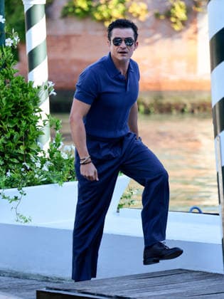 IPA88058496 - Venice, 83rd Venice International Film Festival 2026 - Day 2, Arrivals at the Hotel Excelsior pier. In the photos: Orlando Bloom  Copyright: xMatteoxChinellatox xx 88058496
