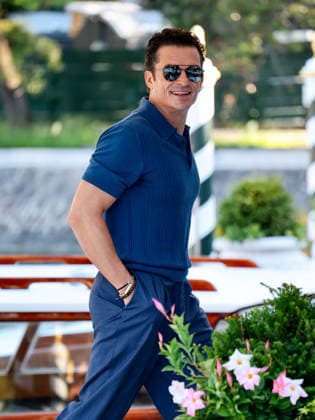 IPA88058555 - Venice, 83rd Venice International Film Festival 2026 - Day 2, Arrivals at the Hotel Excelsior pier. In the photos: Orlando Bloom  Copyright: xMatteoxChinellatox xx 88058555