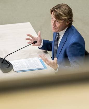 THE HAGUE - Kim Putters during the public hearings of the parliamentary inquiry committee into the coronavirus policy. During the pandemic, Putters was Director of the Netherlands Institute for Social Research (SCP). REMKO DE WAAL ANP netherlands out - belgium out  Copyright: xx x566929726x originalFilename: 566929726.jpg