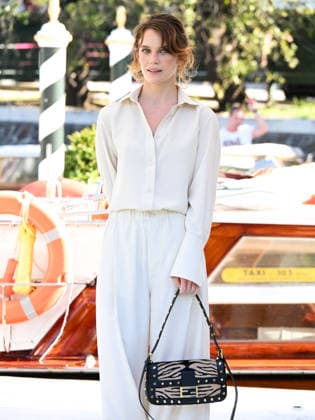 IPA88058963 - Venice, 83rd Venice International Film Festival 2026 - Day 2, Arrivals at the Hotel Excelsior pier. Pictured: Carlotta Gamba  Copyright: xManuelexMangiarottix xPoolxPhotoxEventsx08x 88058963