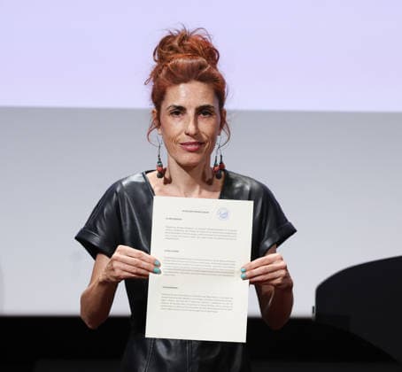 The Film Academy announces the Spanish films shortlisted for the Oscars Actress Miriam Garlo during the announcement of the Spanish films shortlisted for the Oscars at the Film Academy on September 3, 2026, in Madrid, Spain: *El ser querido*, directed by Rodrigo Sorogoyen; *La bola negra*, directed by Javier Ambrossi and Javier Calvo; and *Los domingos*, directed by Alauda Ruiz de Azúa, are the films shortlisted by members of the Film Academy to represent Spain at the 99th Academy Awards in the Best International Feature Film category. Academy members will select the final nominee on September 16. SEPTEMBER 3, 2026 Marta Ferná, Madrid, Spain  Copyright: xMartaxFernandezx 7745987