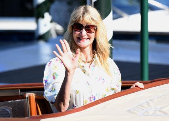 September 3, 2026, Venice, ITALY: US actress Laura Dern arrives at the Hotel Excelsior dock in Lido Beach for the Venice International Film Festival, in Venice, Italy, 03 September 2026. The 83rd edition of the Venice Film Festival runs from 02 to 12 September 2026. ANSA ETTORE FERRARI Venice ITALY  - ZUMAa110 20260903_zaf_a110_008 Copyright: xEttorexFerrarix