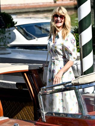 IPA88060531 - Venice, 83rd Venice International Film Festival 2026 - Day 3 - Arrivals at the Excelsior Hotel™s pier - Pictured: Laura Dern  Copyright: xSimonexComix xPoolxPhotoxEventsx08x 88060531