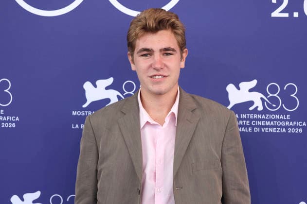 Enzo Ferraroli at the photo call for the film *Burgundy* at the 2026 Venice Biennale, the 83rd Venice International Film Festival, at the Palazzo del Casino in Venice, September 3, 2026 Foto:xD.xBedrosianx xFuturexImagex burgundy_6920