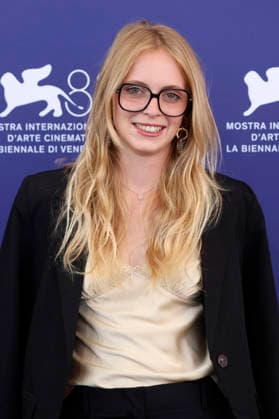 Celeste Kalis at the photo call for the film *Burgundy* at the 2026 Venice Biennale—the 83rd Venice International Film Festival—at the Palazzo del Casino in Venice, September 3, 2026 Foto:xD.xBedrosianx xFuturexImagex burgundy_6925